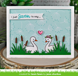 Swan Soiree Die, Lawn Fawn