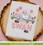 Swan Soiree Stamp Set, Lawn Fawn