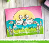 Swan Soiree Stamp Set, Lawn Fawn