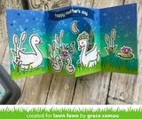 Swan Soiree Stamp Set, Lawn Fawn