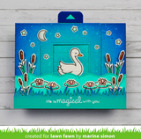 Swan Soiree Stamp Set, Lawn Fawn