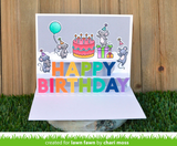 Pop-Up Happy Birthday Die, Lawn Fawn