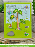 Meadow Backdrop:  Portrait Die, Lawn Fawn