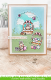 Meadow Backdrop:  Portrait Die, Lawn Fawn