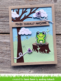 Meadow Backdrop:  Portrait Die, Lawn Fawn