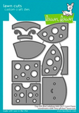 Tiny Gift Box Ladybug Add-On Die, Lawn Fawn