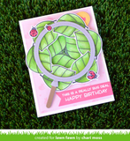 Tiny Gift Box Ladybug Add-On Die, Lawn Fawn