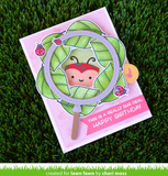 Tiny Gift Box Ladybug Add-On Die, Lawn Fawn
