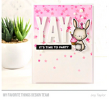 Sending Sweet Celebration Wishes Stamp Set, My Favorite Things Rubber Stamps