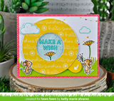 Offset Sayings:  Birthday Stamp Set, Lawn Fawn