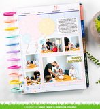 Offset Sayings:  Birthday Stamp Set, Lawn Fawn