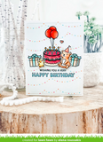 Offset Sayings:  Birthday Stamp Set, Lawn Fawn
