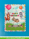 Offset Sayings:  Birthday Stamp Set, Lawn Fawn