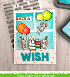 Offset Sayings:  Birthday Stamp Set, Lawn Fawn