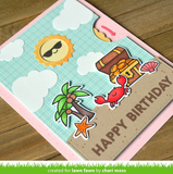Offset Sayings:  Birthday Stamp Set, Lawn Fawn