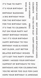 Bitty Birthday Wishes Stamp Set, My Favorite Things Rubber Stamps