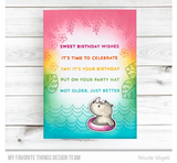 Bitty Birthday Wishes Stamp Set, My Favorite Things Rubber Stamps