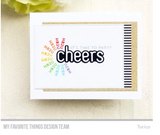 Bitty Birthday Wishes Stamp Set, My Favorite Things Rubber Stamps