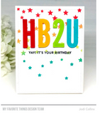 Bitty Birthday Wishes Stamp Set, My Favorite Things Rubber Stamps