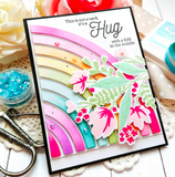 Modern Layered Florals Die Set, Pinkfresh Studio