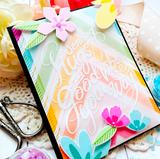 Hugs and Good Vibes Stamp Set, Pinkfresh Studio