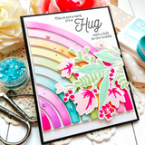 Hugs and Good Vibes Stamp Set, Pinkfresh Studio