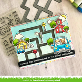 Slide on Over Maze Die, Lawn Fawn