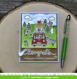 Reveal Wheel Templates - Car Critters, Lawn Fawn
