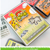 Reveal Wheel Templates - Car Critters, Lawn Fawn