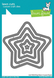 Just Stitching Stars Dies, Lawn Fawn