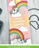 Stitched Rainbow Die, Lawn Fawn