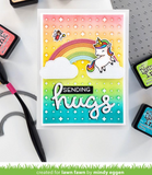 Stitched Rainbow Die, Lawn Fawn