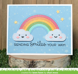 Stitched Rainbow Die, Lawn Fawn