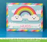 Stitched Rainbow Die, Lawn Fawn