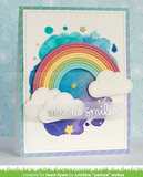 Stitched Rainbow Die, Lawn Fawn