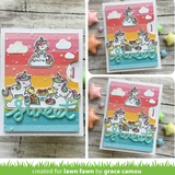 Reveal Wheel Unicorn Picnic Add-On Die, Lawn Fawn