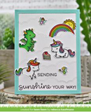 Little Dragon Stamp Set, Lawn Fawn