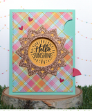 Stitched Sun Frame Dies, Lawn Fawn