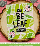Ladybug and Leaf Dies, Lawn Fawn