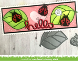 Ladybug and Leaf Dies, Lawn Fawn