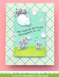 Bubbles of Joy Stamp Set, Lawn Fawn