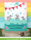 Bubbles of Joy Stamp Set, Lawn Fawn