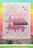 Scripty Bubble Sentiments Stamp Set, Lawn Fawn