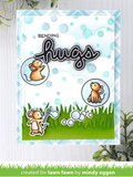 Scripty Bubble Sentiments Die, Lawn Fawn