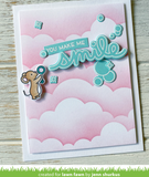 Scripty Bubble Sentiments Die, Lawn Fawn