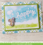 Scripty Bubble Sentiments Stamp Set, Lawn Fawn