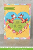 Butterfly Kisses Flip Flop Stamp Set, Lawn Fawn