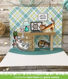 Pop Up Desk Dies, Lawn Fawn