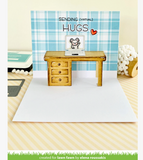 Pop Up Desk Dies, Lawn Fawn