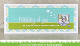 Virtual Friends Stamp Set, Lawn Fawn